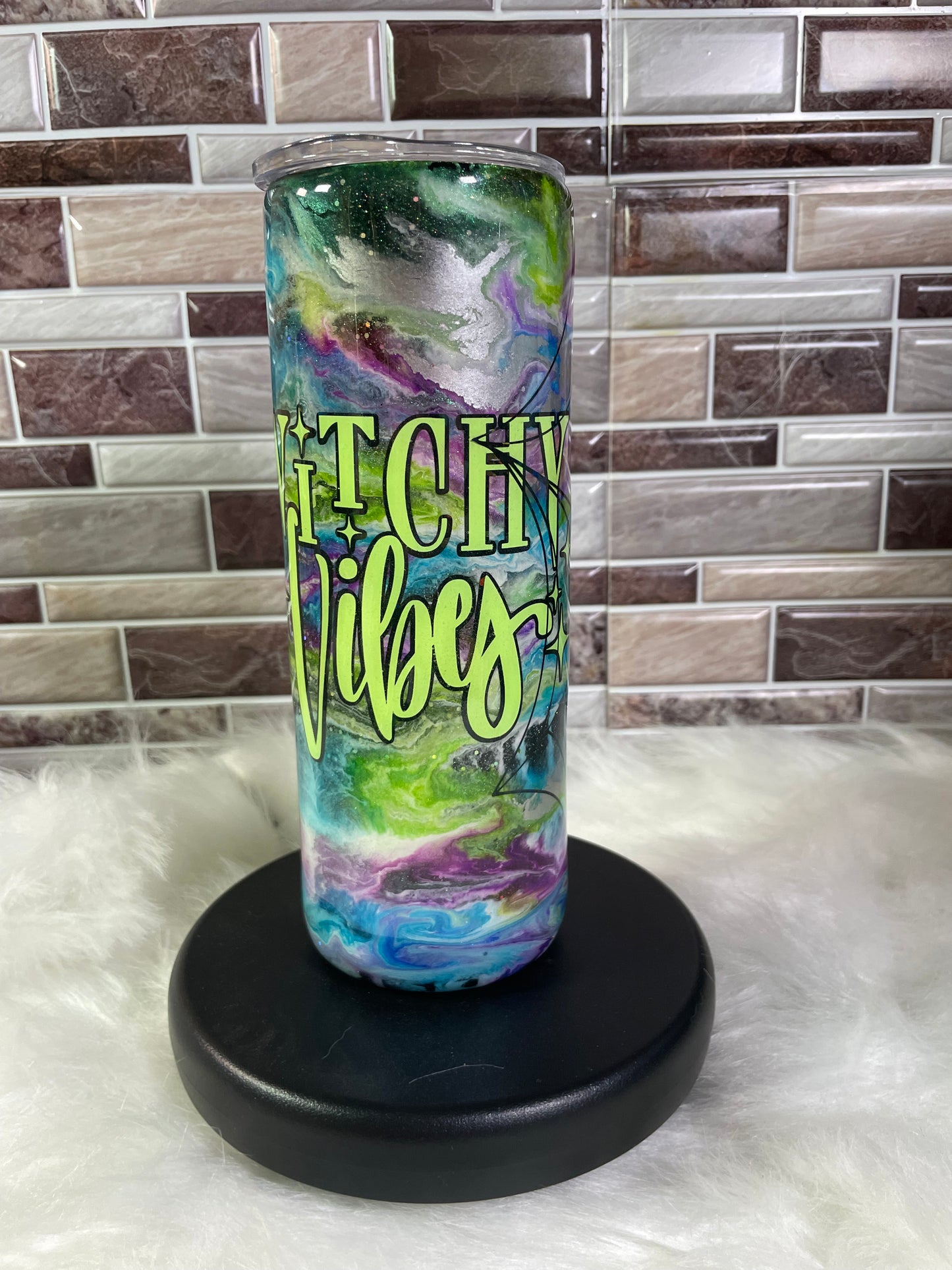 20 oz Stainless Steel Waymaker Glow - Witchy Vibes Tumbler